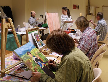 Atelier d\'expression picturale